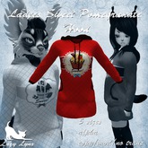 Ladies Sweet Pomegranate Hood