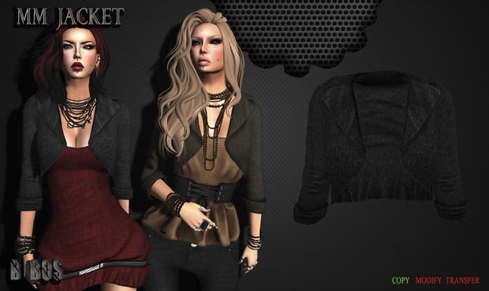 B BOS -MM Jacket-Black-