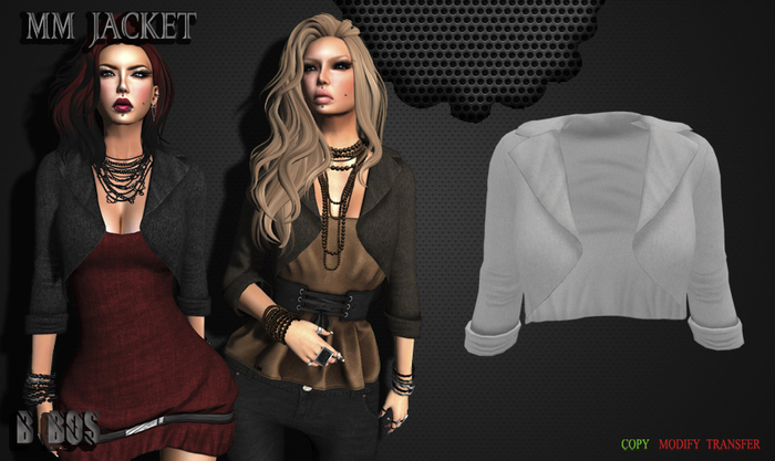 B BOS -MM Jacket-White-