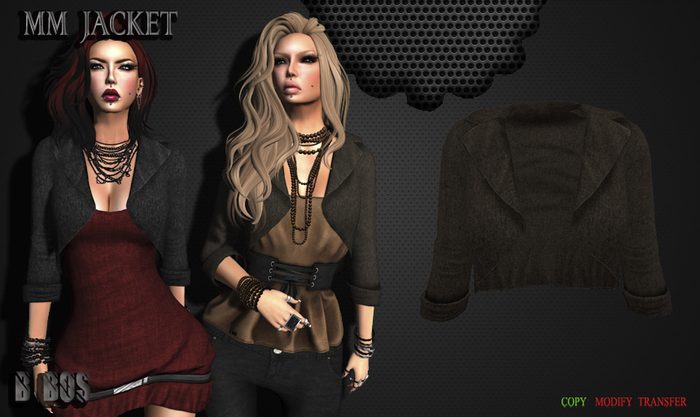 B BOS -MM Jacket-Brown-