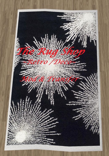 Retro / Deco mesh_16 (Rug) The Rug Shop, Contemporary