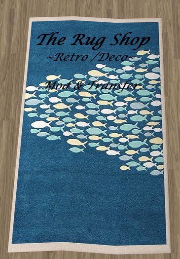 Retro / Deco mesh_18 (Rug) The Rug Shop, Contemporary