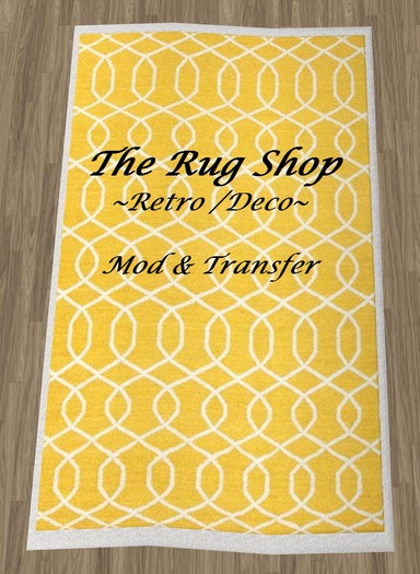 Retro / Deco mesh_20 (Rug) The Rug Shop, Contemporary