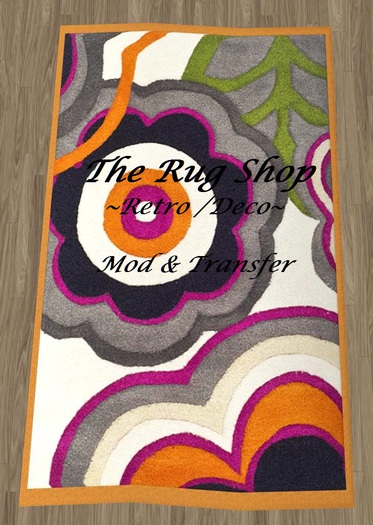 Retro / Deco mesh_21 (Rug) The Rug Shop, Contemporary