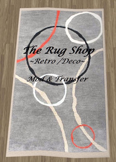 Retro / Deco mesh_22 (Rug) The Rug Shop, Contemporary