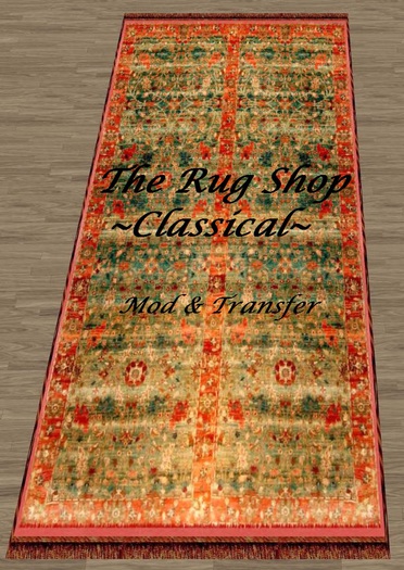 Classical Persian Worn Rug_06 
