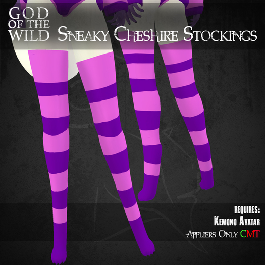 :GW: Sneaky Cheshire Stockings