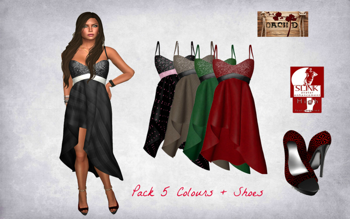 Dress Caty Pack 2