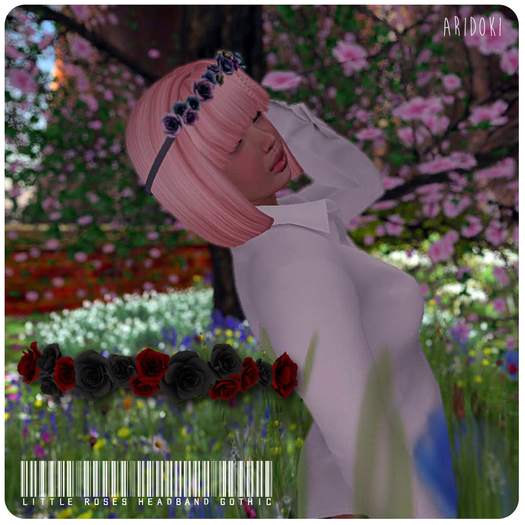 ARIDOKI Little Roses Headband Pastels