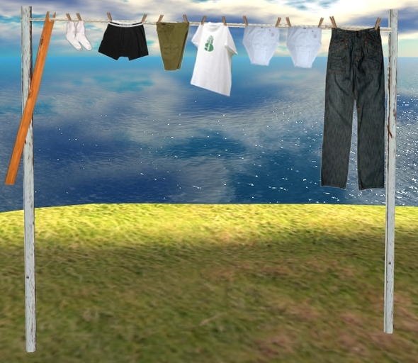 Clothes Line ( men's clothes )