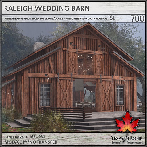 Trompe Loeil - Raleigh Wedding Set V1.1 [mesh]