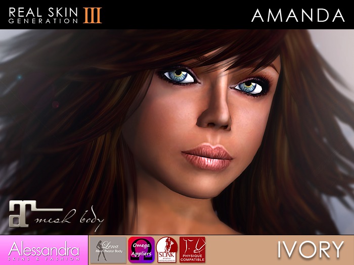 ALESSANDRA - Real Skin (Gen3) - AMANDA - IVORY