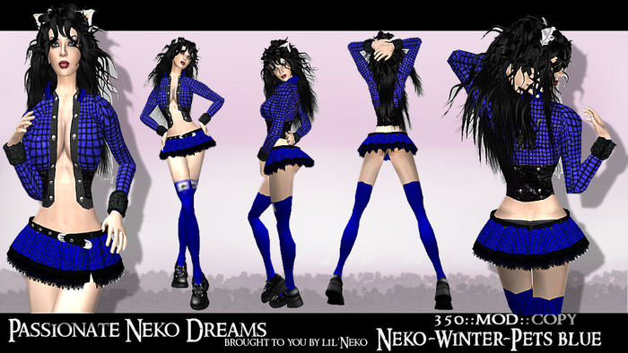::PND::Neko-Winter-Pets blue