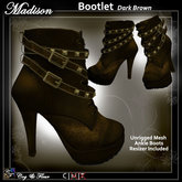 C&F Madison Military Bootlet - Brown/Brass