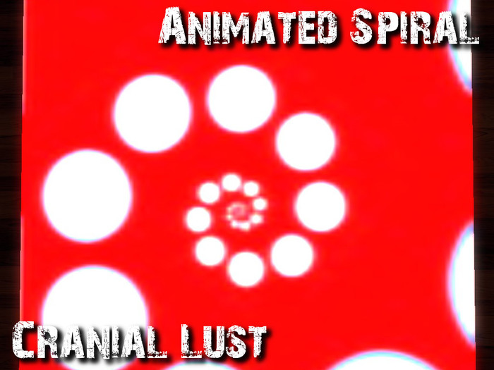 Cranial Lust Animated Spiral Art 008