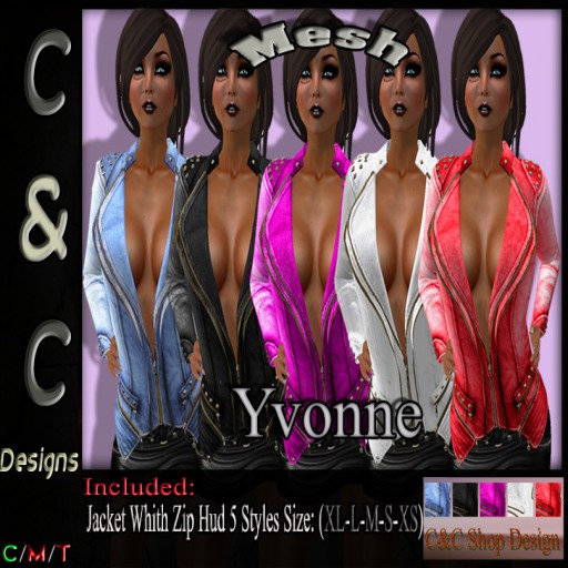 C&C Mesh Yvonne Hud 5 Styles