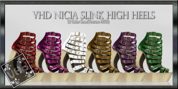 VHD Nicia Slink High Heels