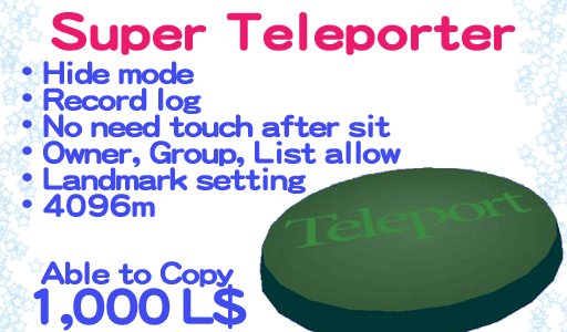 Super Teleporter able to Copy