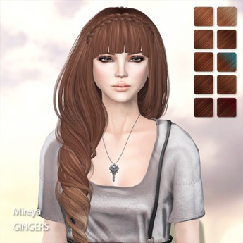Second Life Marketplace - TRUTH HAIR Mireya (Mesh Hair) - gingers