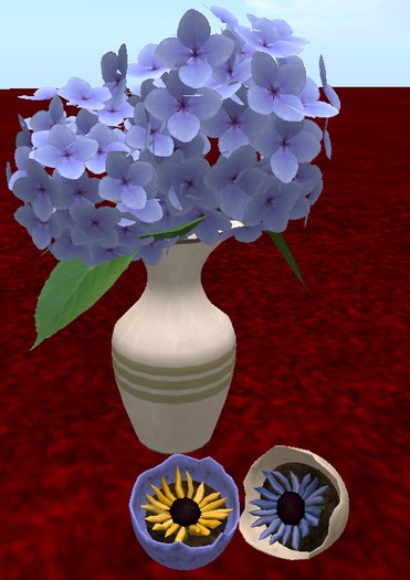 Flower in broken easter egg 1 c/m