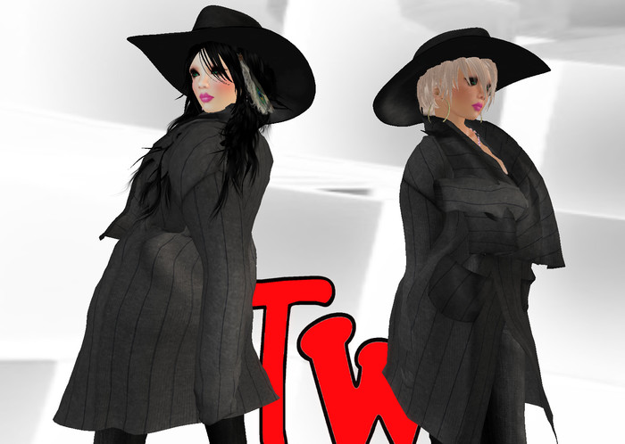 TW>Ladys Cardigan outfit gray