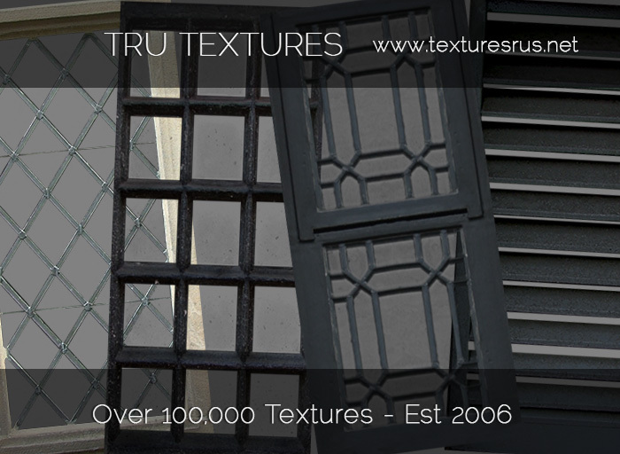 12350: 14 x Authentic Transparent Medieval Window Textures by CGenie.com - 1024 x 512 Pixels 
