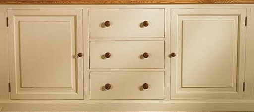 Painted Pine Marlborough Dresser Base