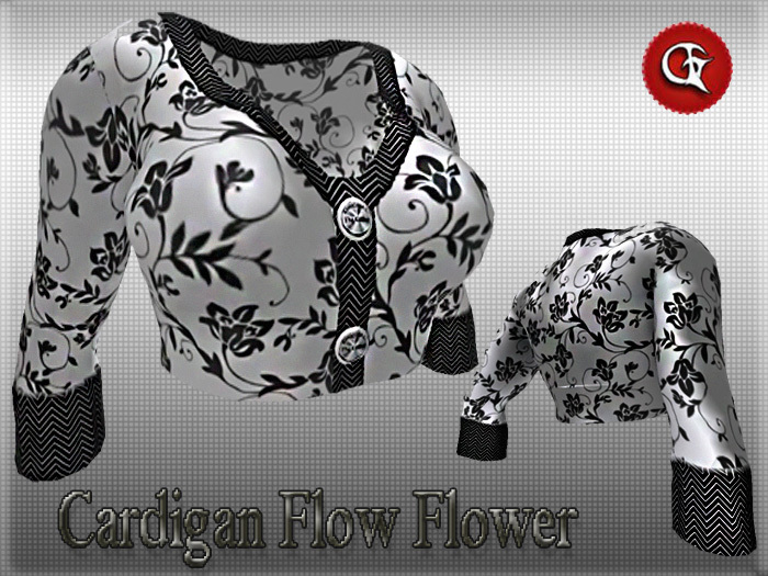 ::: THE GAMER ::: Cardigan Flow Flower