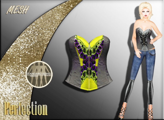 PERFECTION ~Hera Corset [Yellow]