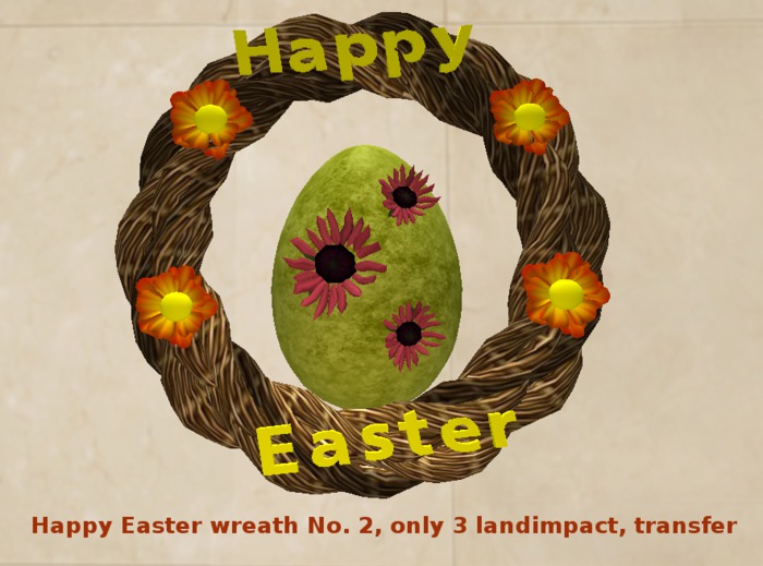 Happy Easter Wreath 2