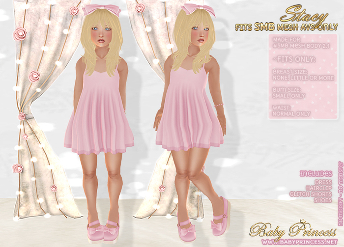 :*BABY*: { SMB } Stacy - Pink