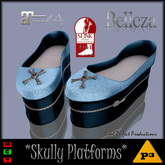 <P3> Skully Platforms - Denims