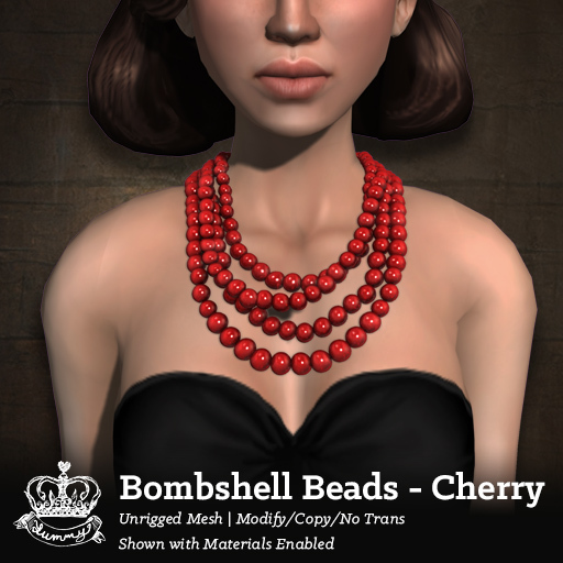 (Yummy) Bombshell Beads - Cherry