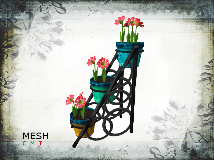 By Shabti -Mesh Metal Plant Rack