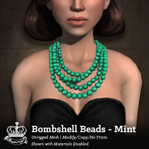 (Yummy) Bombshell Beads - Mint