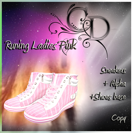 {..C&D..}Running Ladies Pink *MESH*