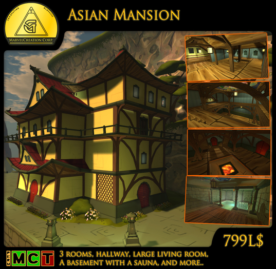 MarvelCreation Corp. - Asian Mansion [Pack]