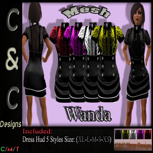 C&C Mesh Wanda Hud 5 Styles (Demo)