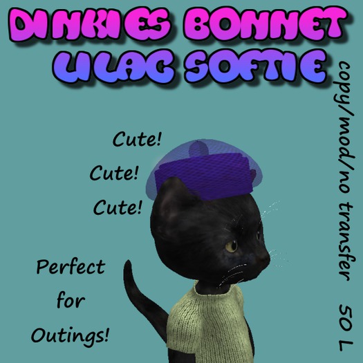 DinkieBonnet -- Lilac Softie Sales Box