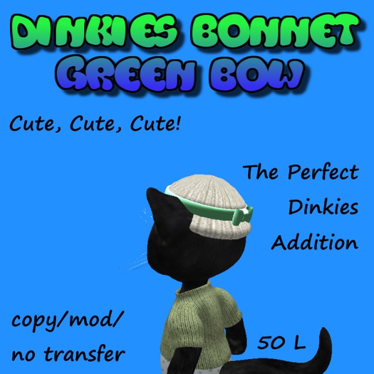 DinkieHats for Her -- GreenBow