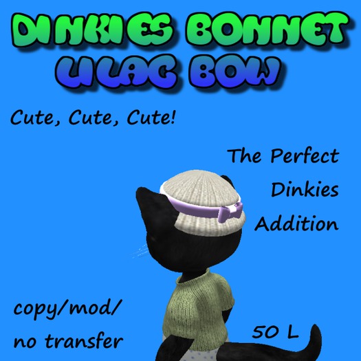 DinkieHats for Her -- LilacBow
