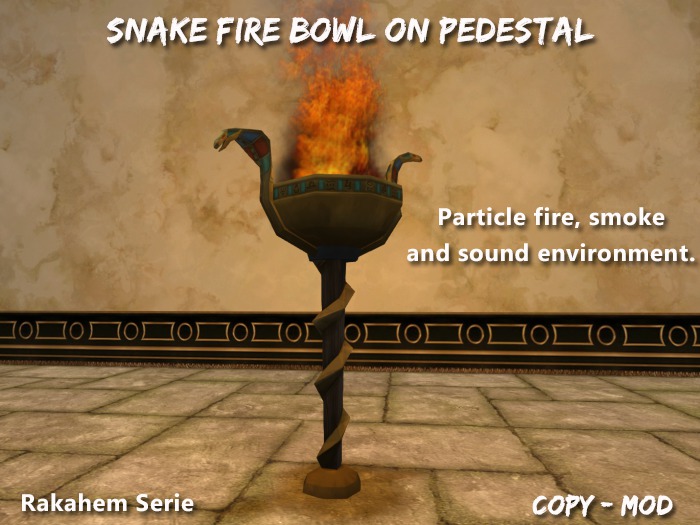 Fire bowl Pedestal Rakahem