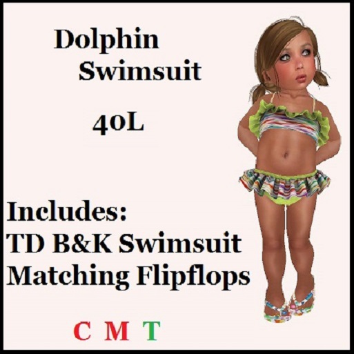Swim Suit Dolphin