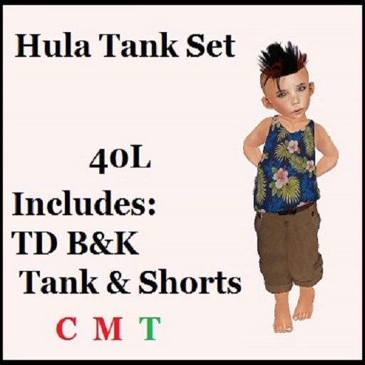 Boys * Hula  * Tank