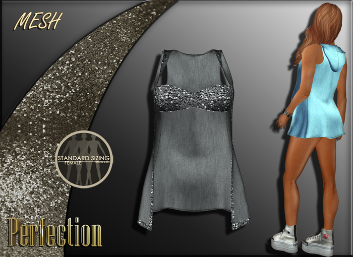 PERFECTION ~MiLa Tunic [Black]