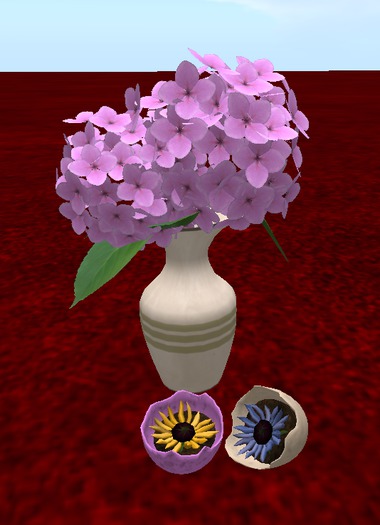 Flower in broken easter egg 3 c/m