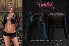 [Etchaflesh] Half N Half Thigh High Warmers Set