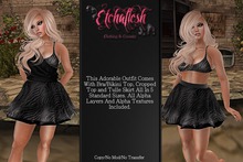[Etchaflesh] Wild Child Ava Tulle Set