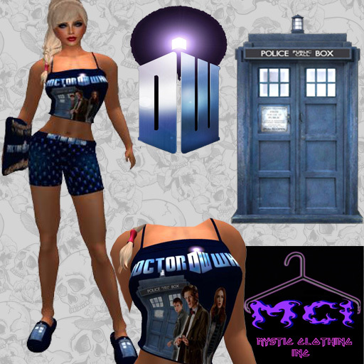 Mystic PJ's Smith Dr Who