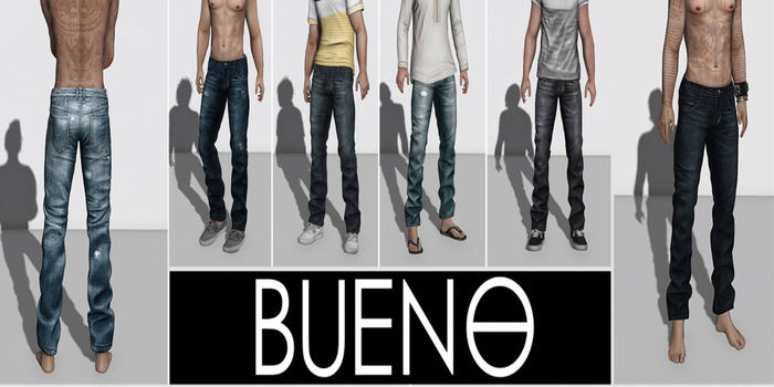 Bueno Lexicon Denim Jeans Fat Pack 